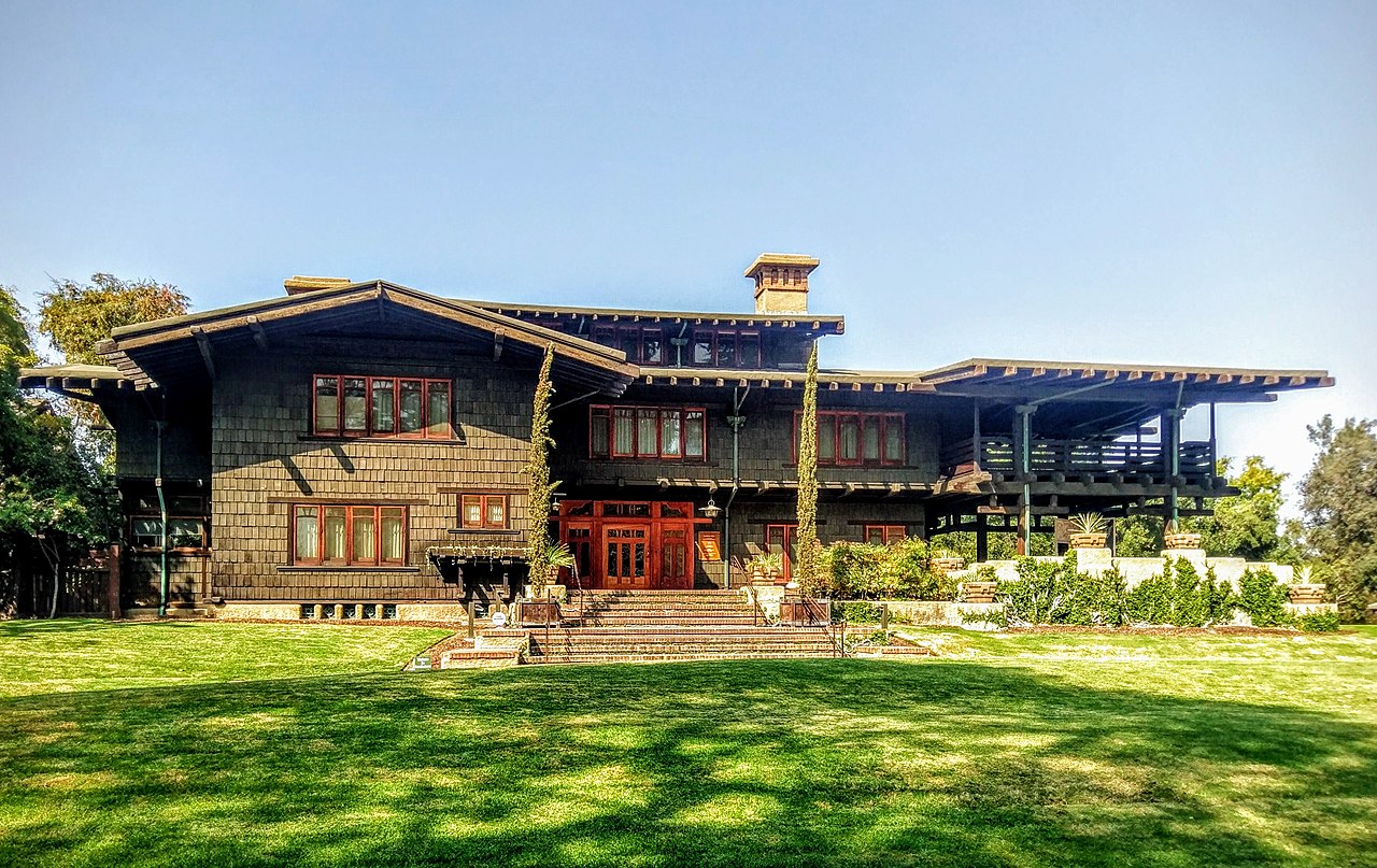 The Gamble House, Pasadena — Greene & Greene, 1908