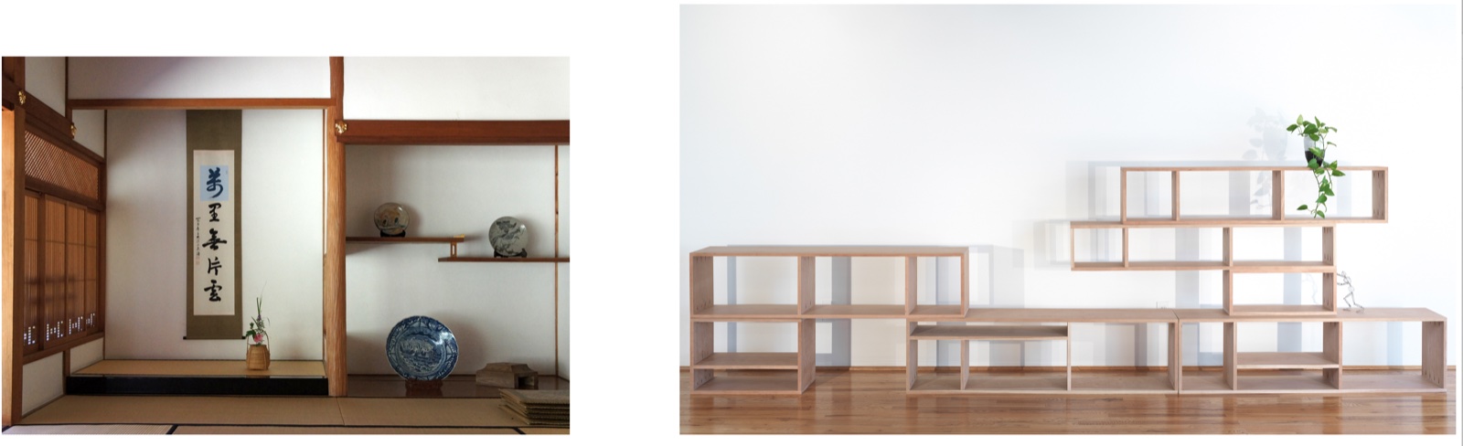 Tokonoma — the Japanese alcove as charged interval