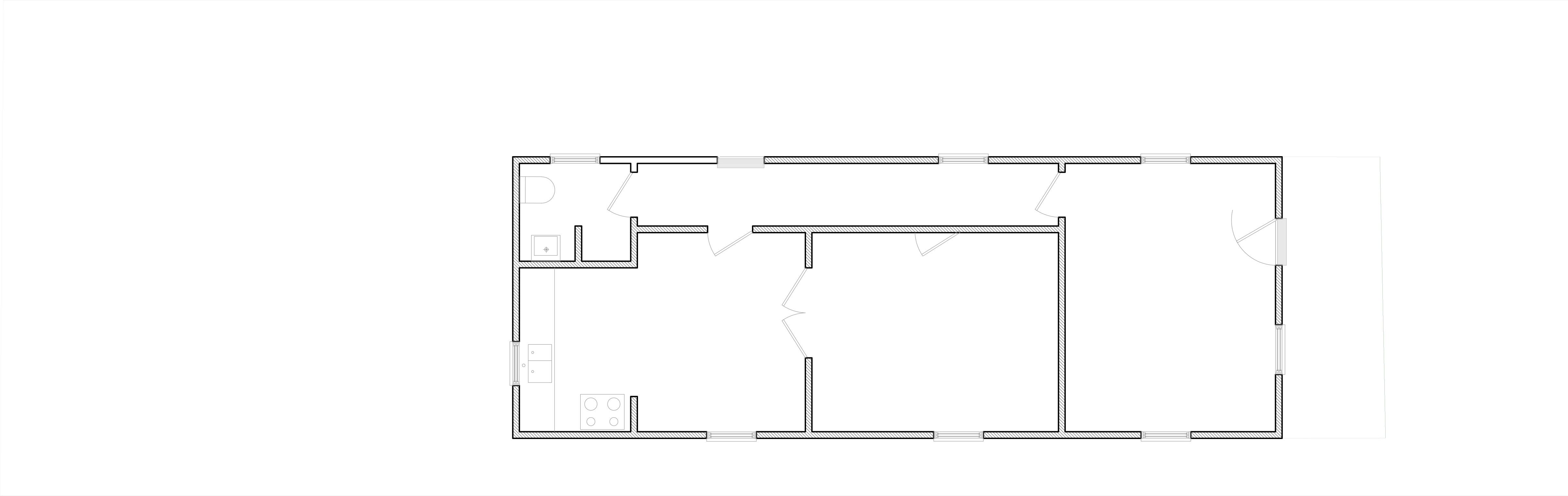 Casa FonJay floor plan showing spatial flow