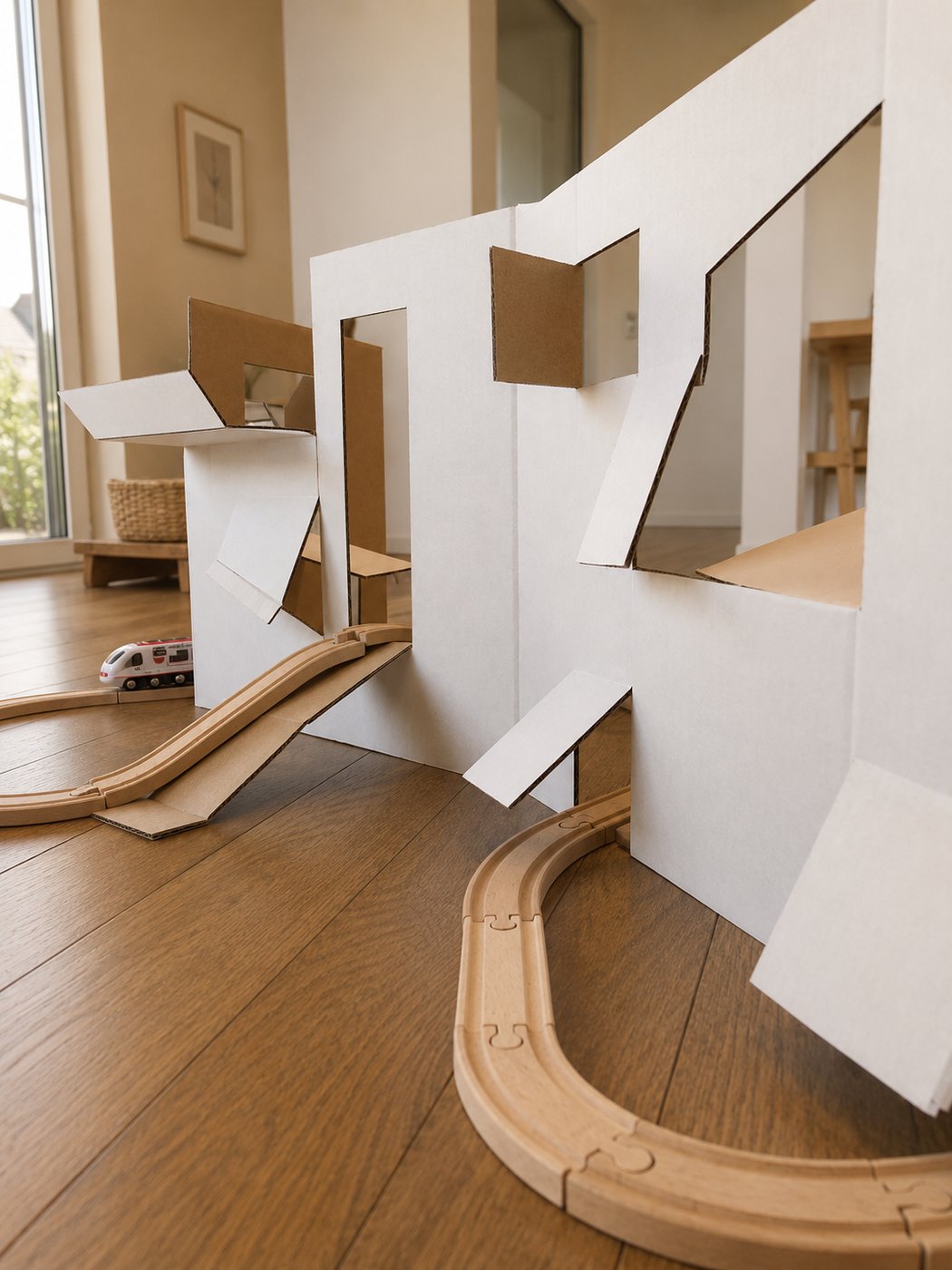 Natural materials and thoughtful design creating a calm environment for children