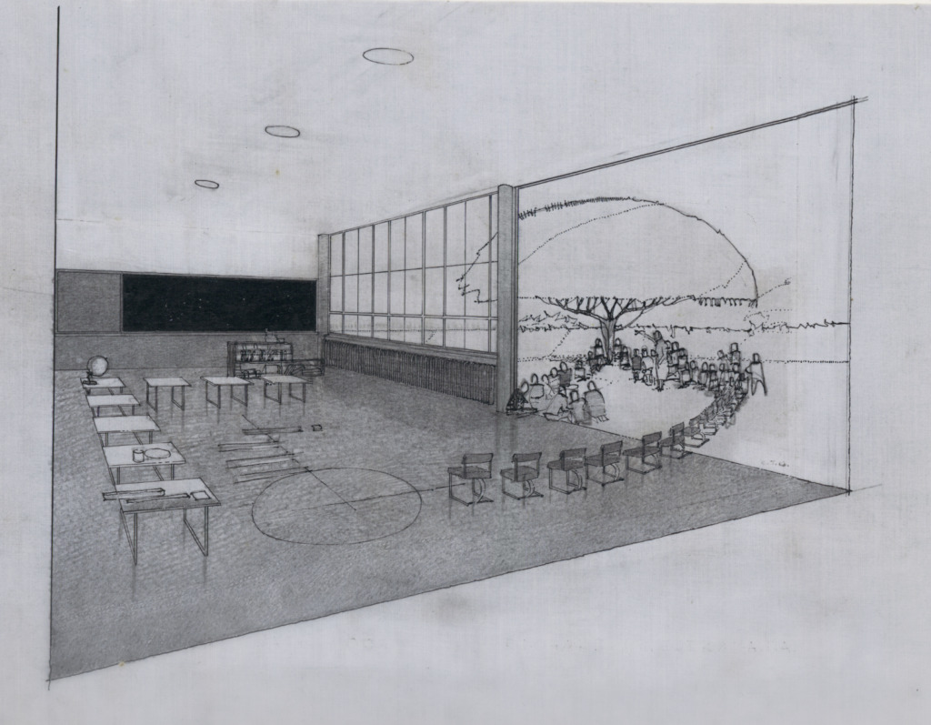 Corona Avenue Elementary School by Richard Neutra