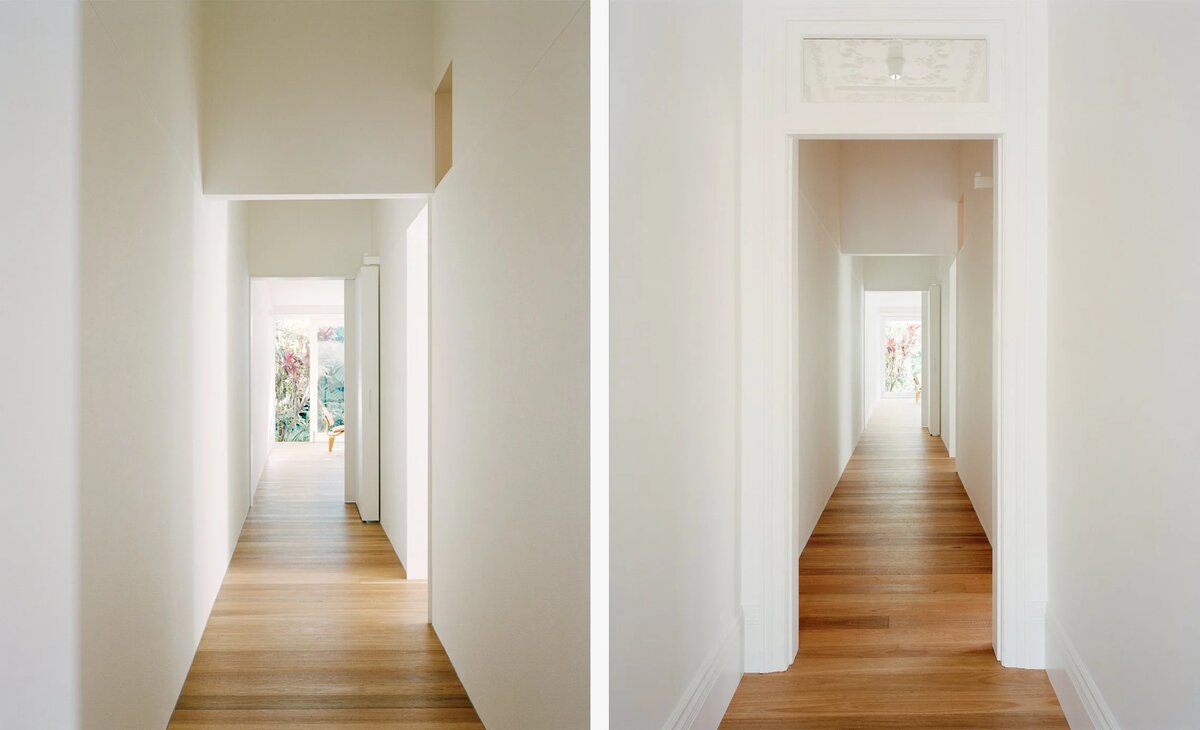 Minimal corridor interior